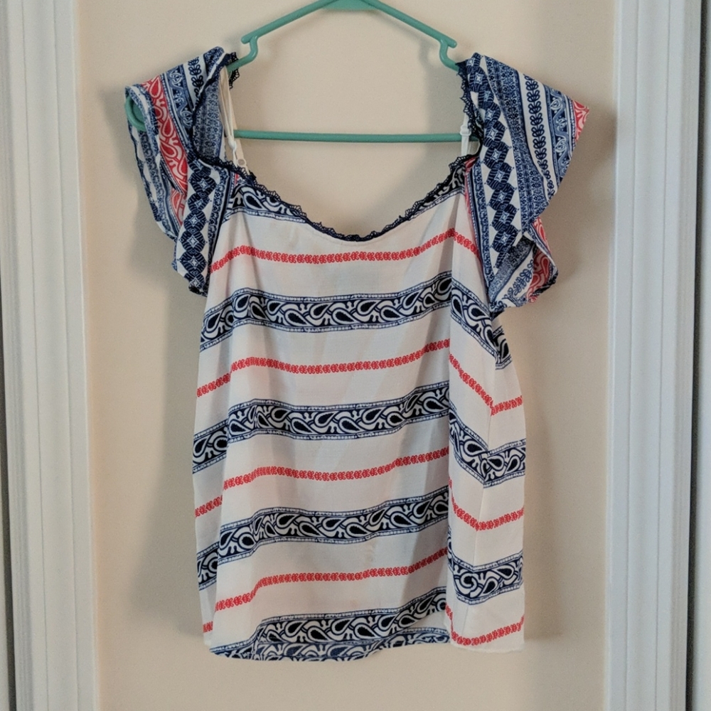 Patterned summer shirt